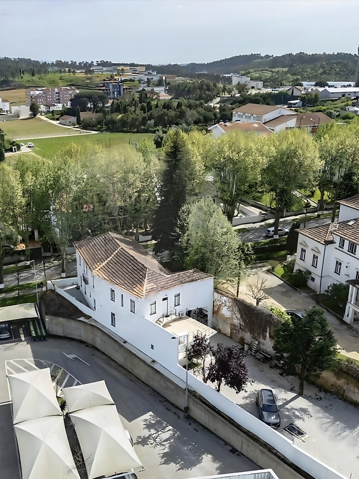 Aerial view of the property in Anadia